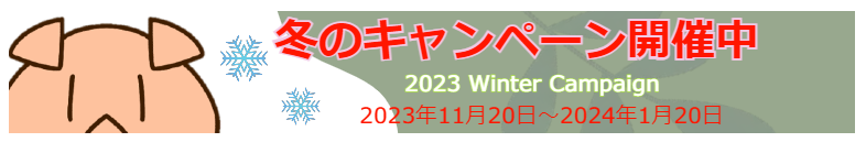 キャンペーン開催中